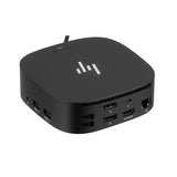 Station d’accueil USB-C HP G5 – Dock multi-écrans avec HDMI, DisplayPort, USB et Ethernet – Compatible HP EliteBook, Dell, Lenovo et PC USB-C